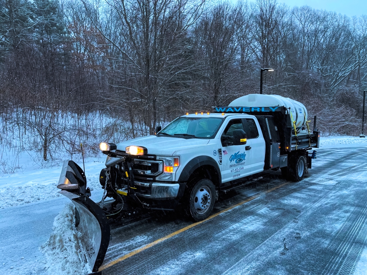 Snow and Ice Management - Waverly Landscape Services - Belmont, MA