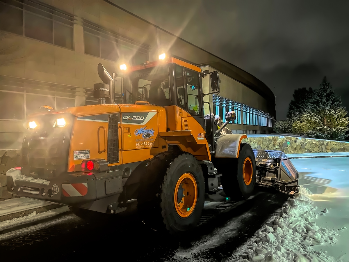 Snow and Ice Management - Waverly Landscape Services - Belmont, MA